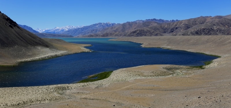 Yashilkul lake. 